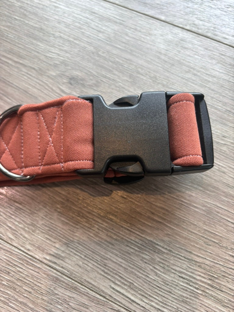 Soft Scuba Waterproof Dog Collar | 1.5 Inch Wide | Handmade Adjustable Dog Collar