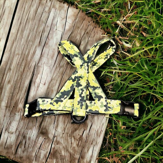 Y-Front Dog Harness - Camo