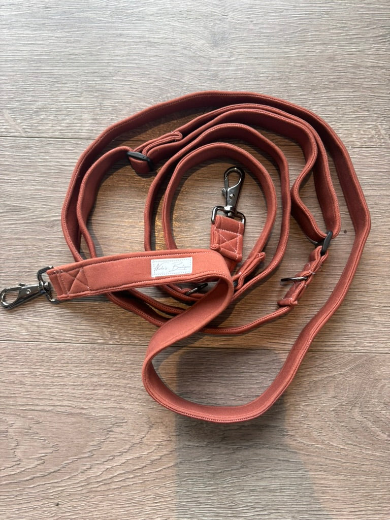 Soft Scuba Waterproof Hands-Free Dog Lead | Adjustable Waist & Crossbody Lead | 3m Multi-Use Dog Lead