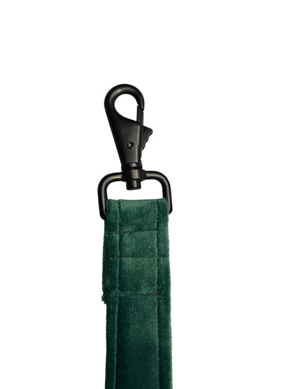 Luxury Green Velvet Dog Lead