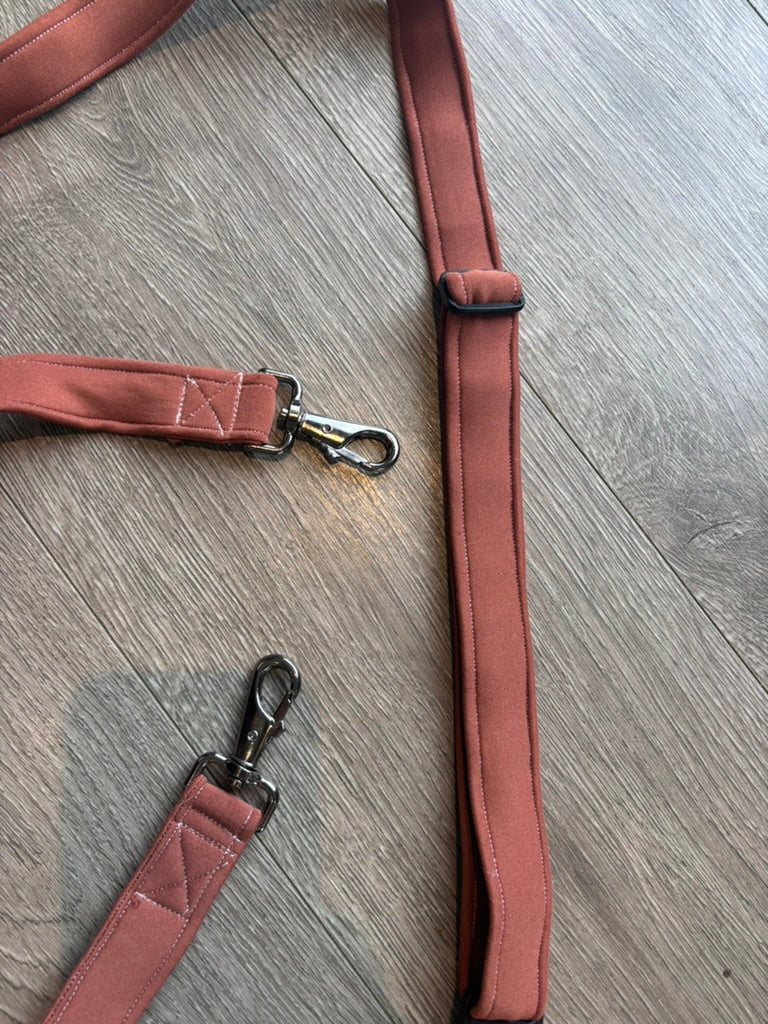 Soft Scuba Waterproof Hands-Free Dog Lead | Adjustable Waist & Crossbody Lead | 3m Multi-Use Dog Lead
