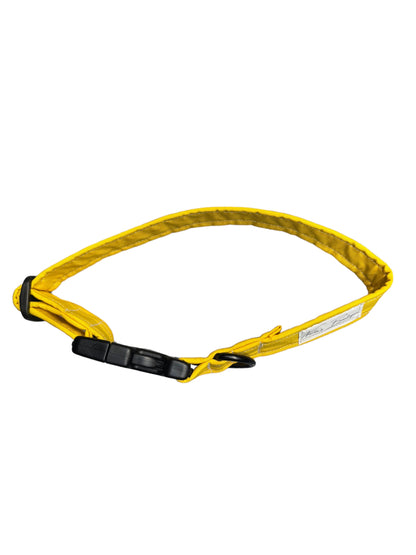 Yellow Waterproof Dog Collar - 1 Inch