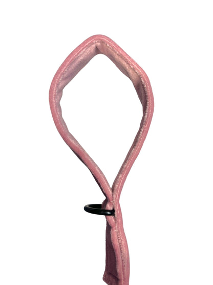 Luxury Pink Velvet Dog Lead