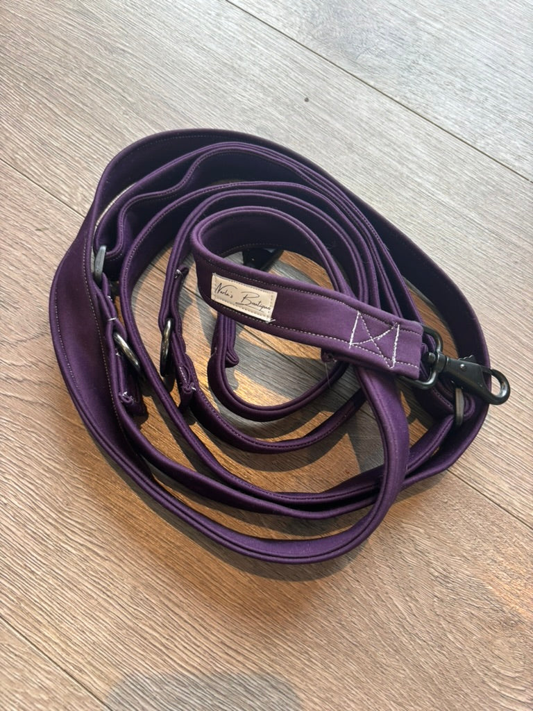 Soft Scuba Waterproof Hands-Free Dog Lead | Adjustable Waist & Crossbody Lead | 3m Multi-Use Dog Lead