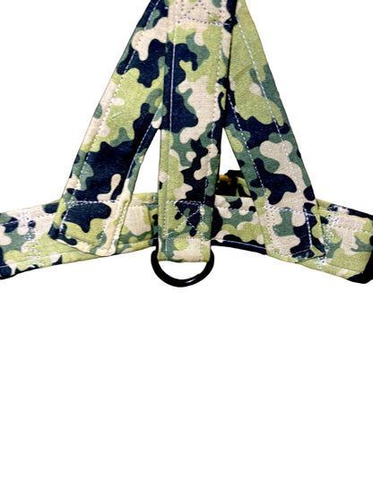 Y-Front Dog Harness - Camo