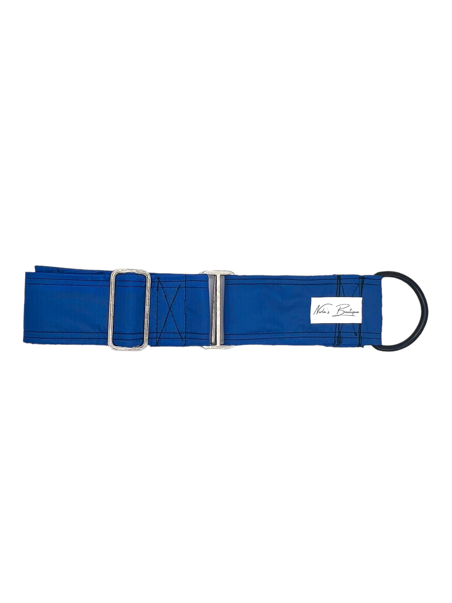 Blue Waterproof Martingale Collar - 2 Inch