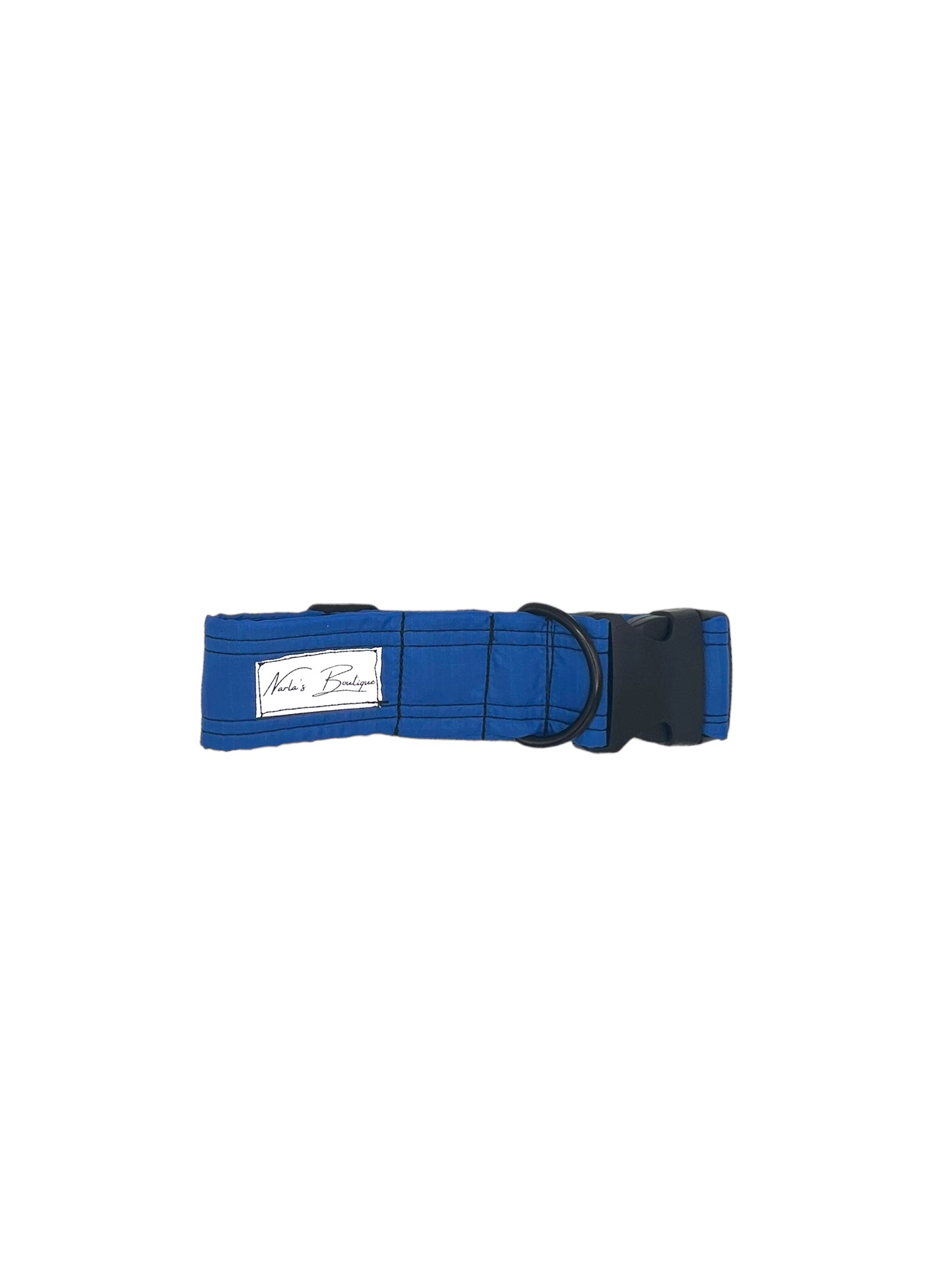 Blue Waterproof Dog Collar - 1.5 Inch