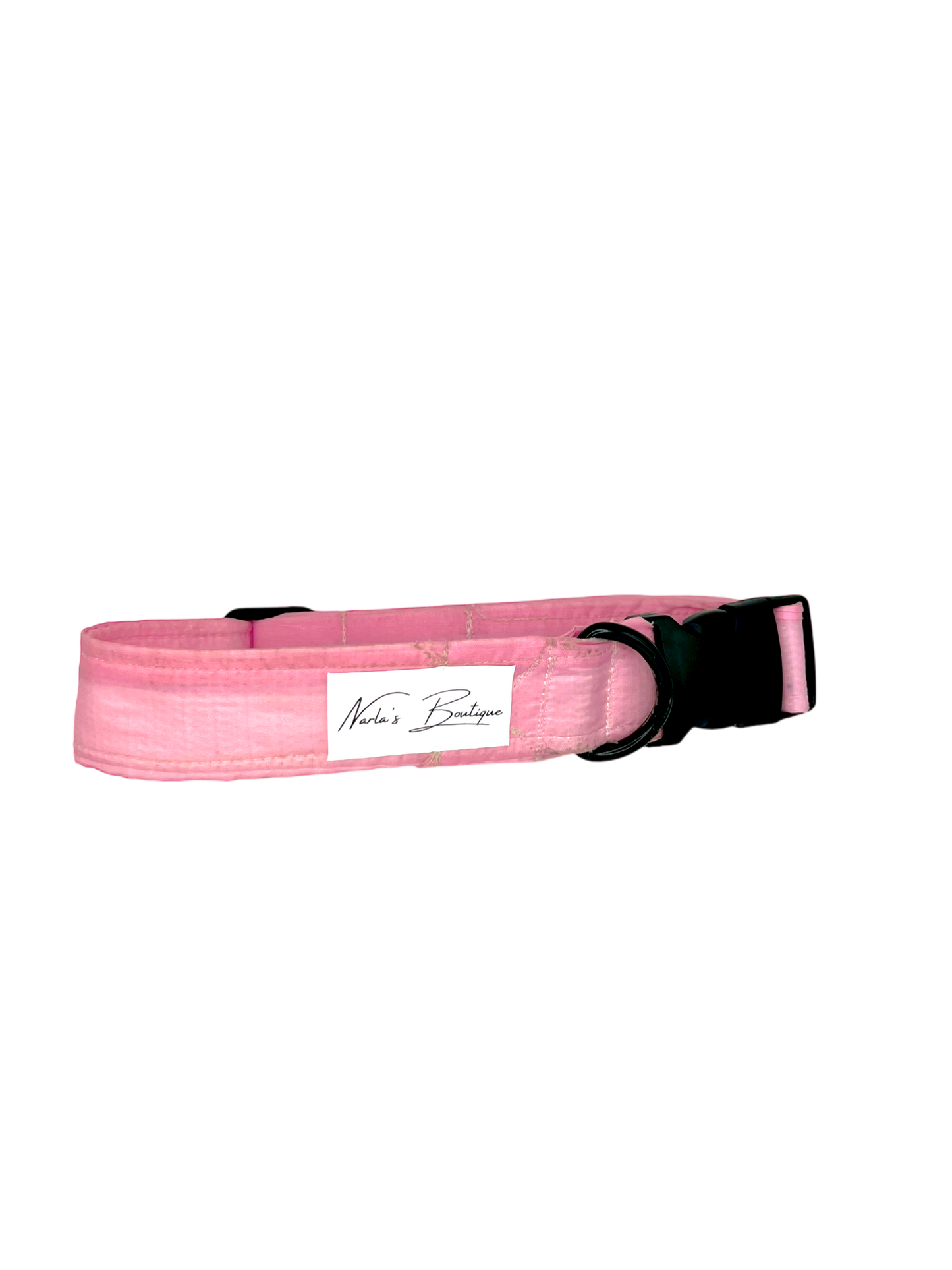 Pink Waterproof Dog Collar - 1 Inch