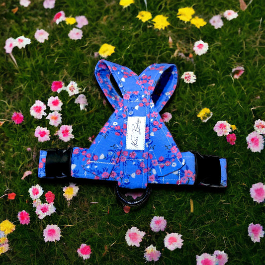 Y-Front Dog Harness - Cherry Blossom