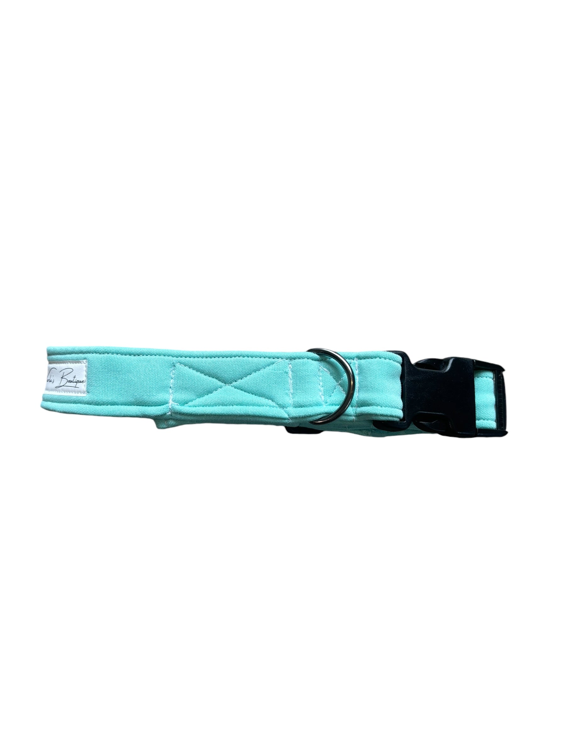 Soft Scuba Waterproof Dog Collar | 1 Inch Wide | Handmade Adjustable Dog Collar