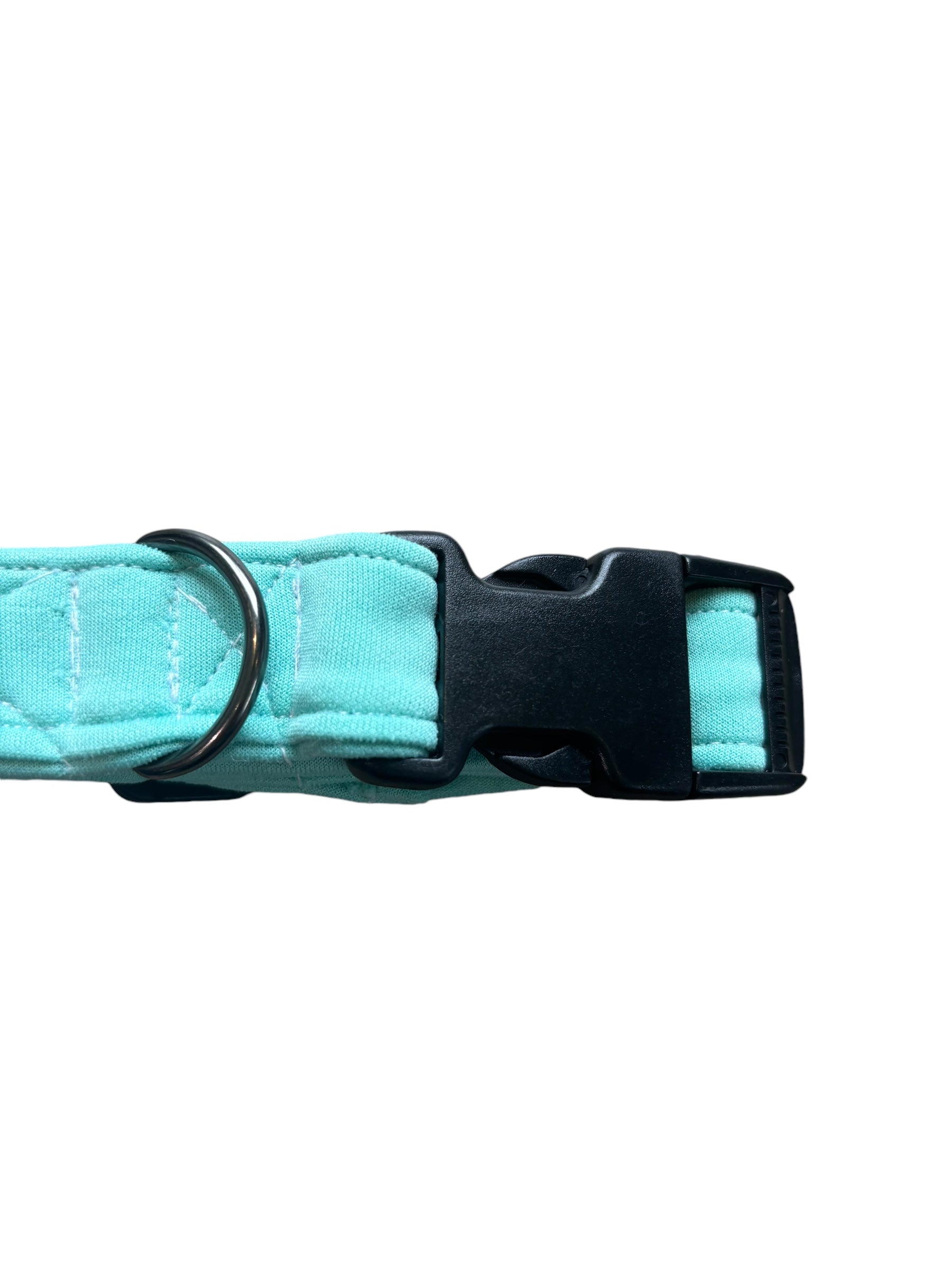 Soft Scuba Waterproof Dog Collar | 1 Inch Wide | Handmade Adjustable Dog Collar