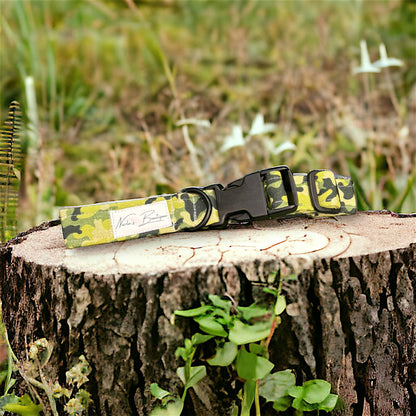 Camo Dog Collar - 1 Inch